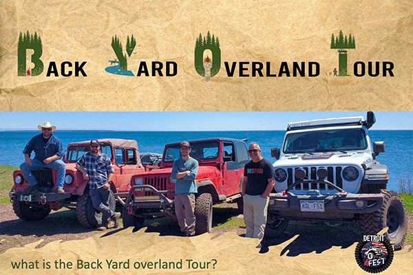 Back Yard Overland Tour