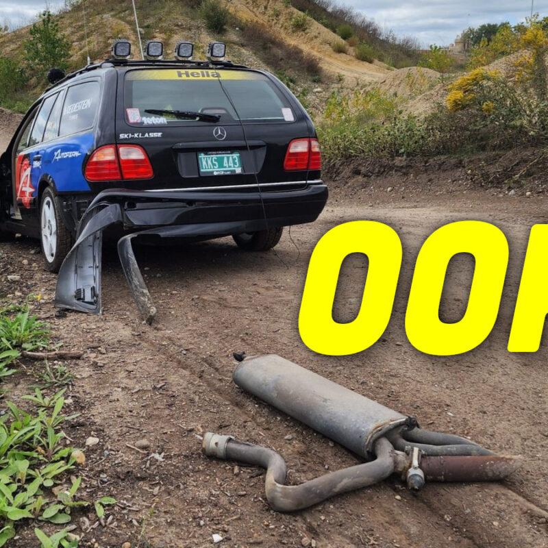 I Took Our Snow-Crushing Mercedes Party Wagon Off-Roading And It Was Total Chaos