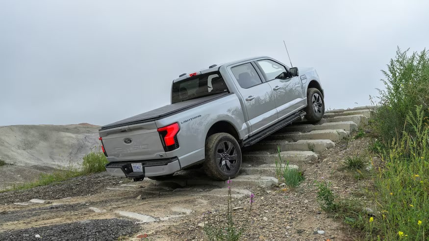 Off-Roading Is No Problem For Our Ford F-150 Lightning XLT