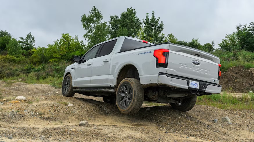 Off-Roading Is No Problem For Our Ford F-150 Lightning XLT